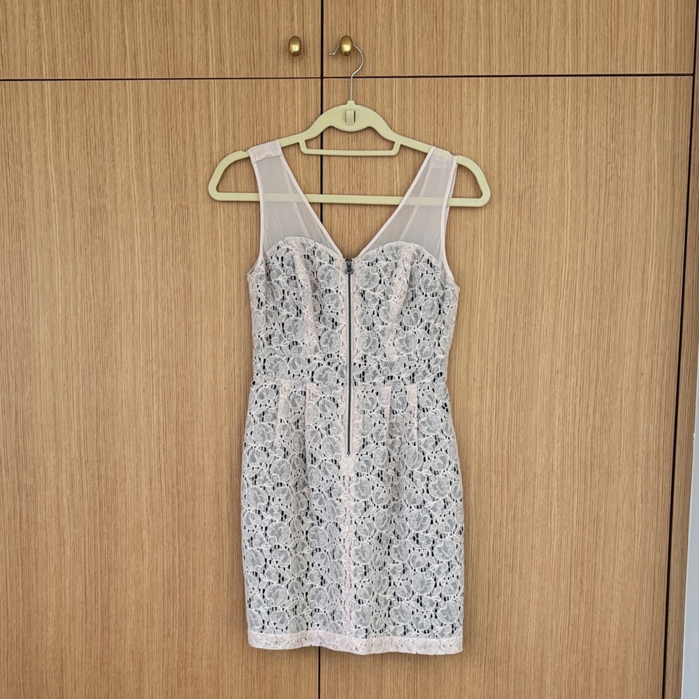 BCBGeneration Meringue Lace Dress
